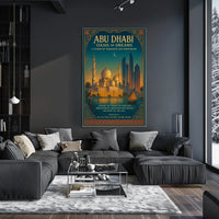 Abu Dhabi Oasis of Dreams Poster