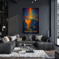 Hoover Dam USA Poster