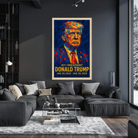 Donald Trump 47th President Poster