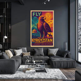 Fly Kyrgyzstan A Journey Like No Other Poster