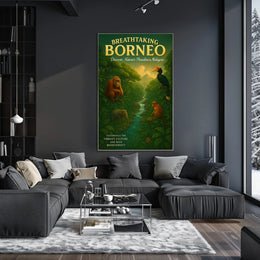 Breathtaking Borneo Poster