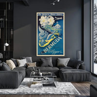Bermuda By Clipper Poster