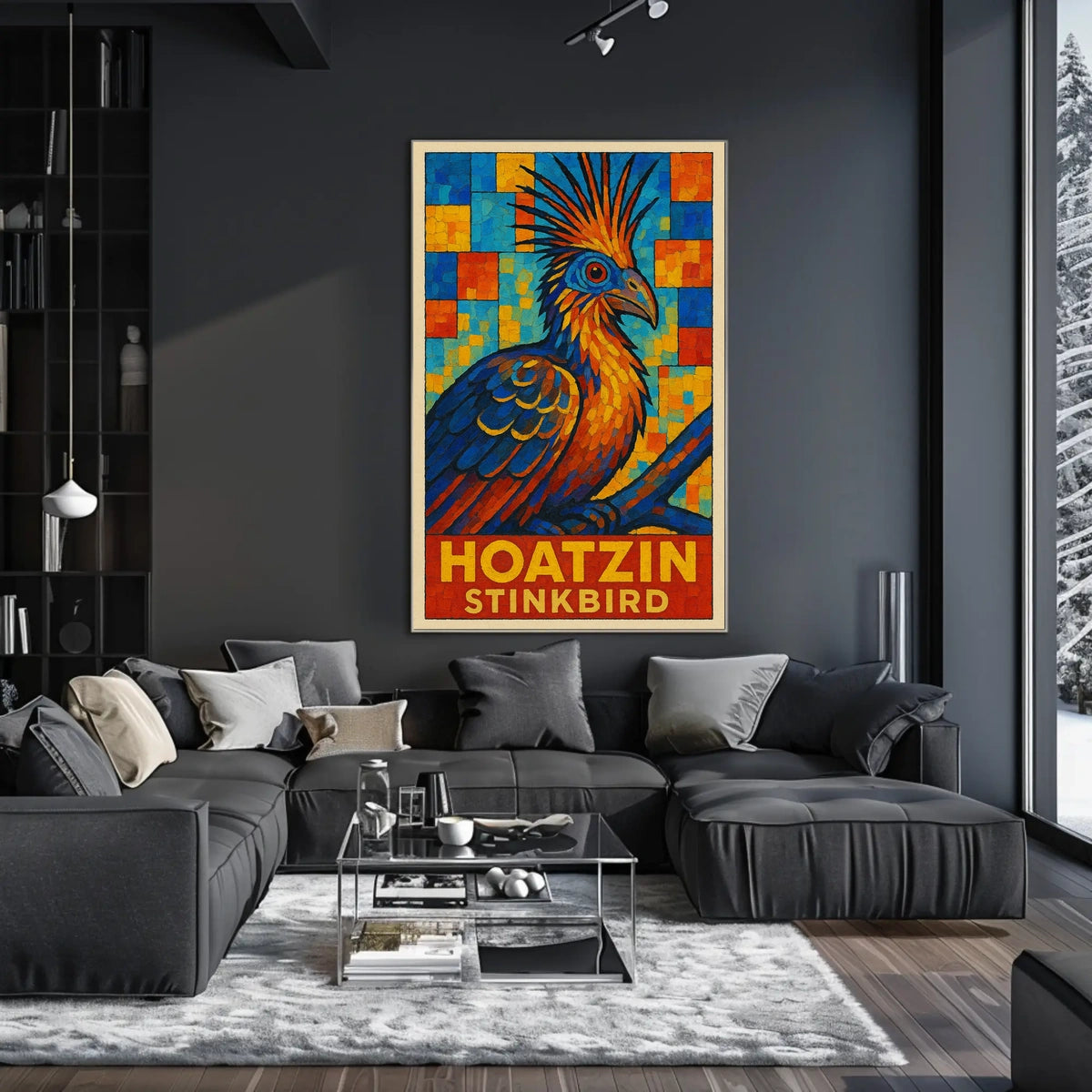 Hoatzin Stinkbird Poster