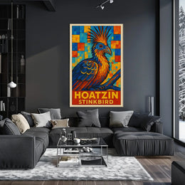 Hoatzin Stinkbird Poster