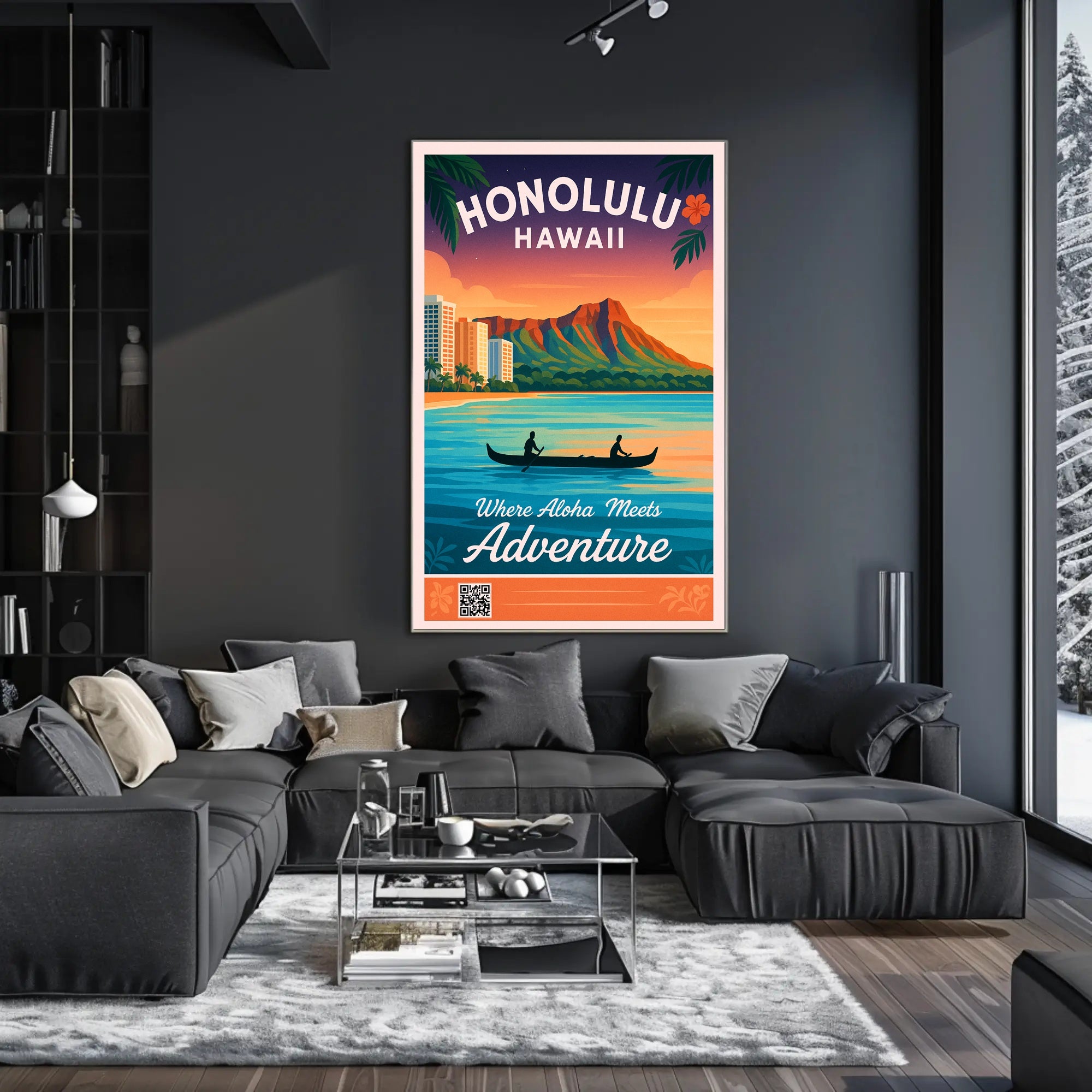 Honolulu Adventure Poster PosterGoat