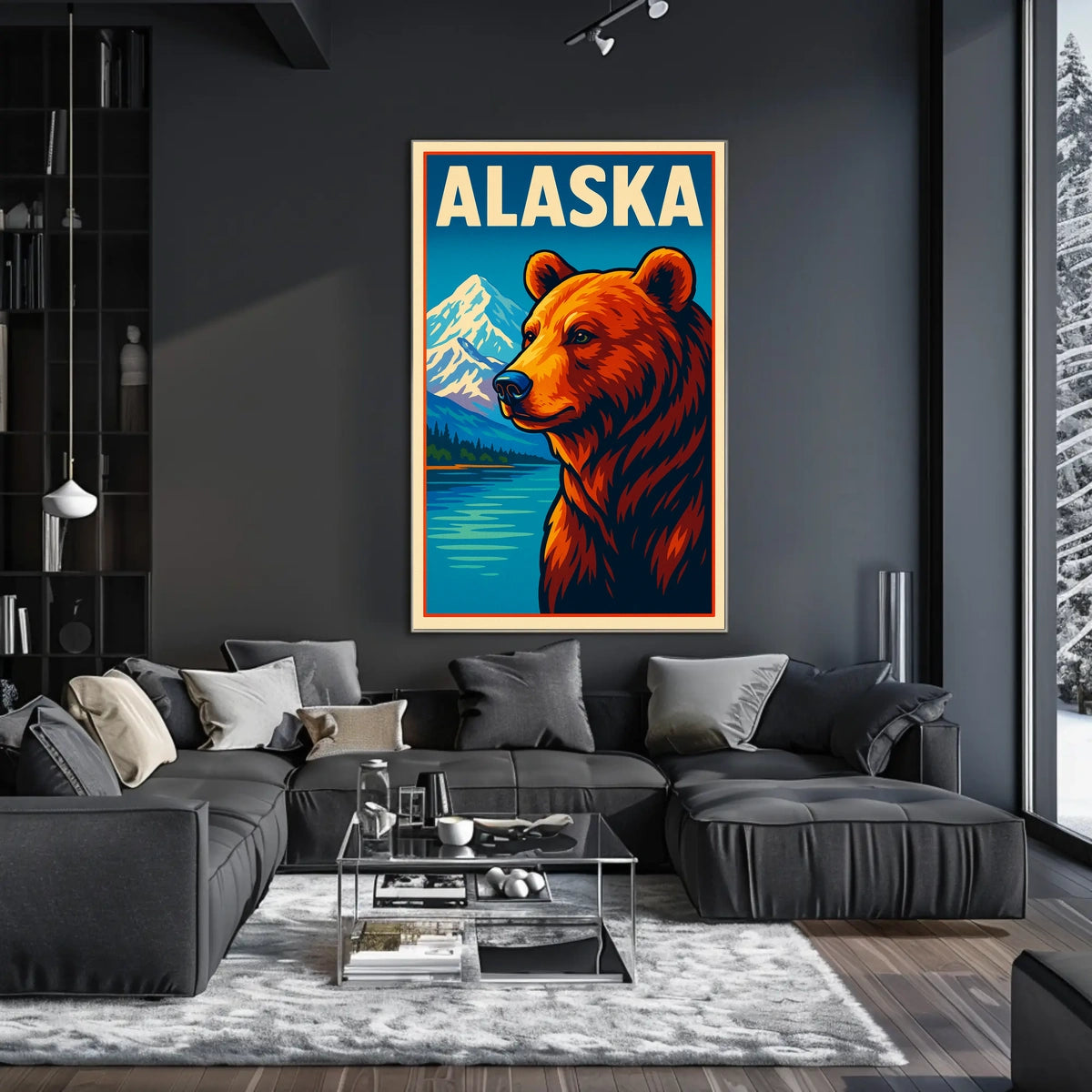 Alaska Wilderness Poster