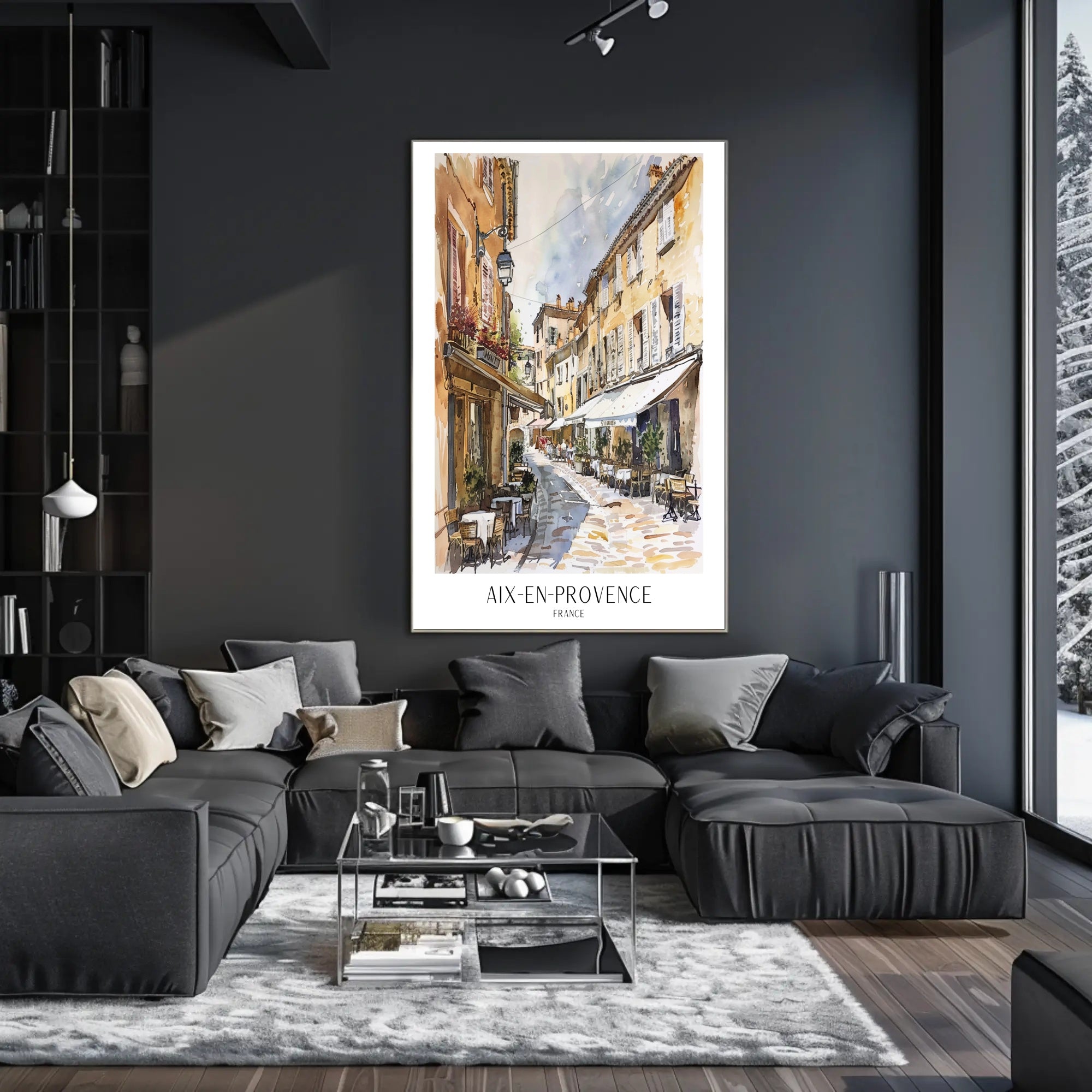 Aix-en-Provence Charm Poster PosterGoat