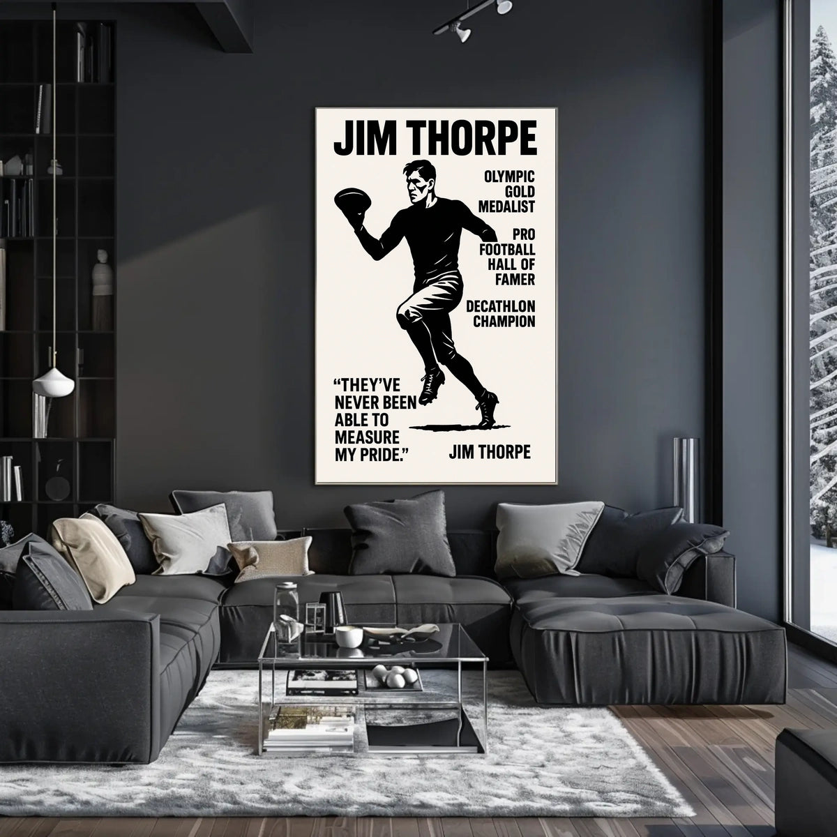 Celebrating Jim Thorpes Legacy Poster