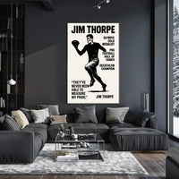 Celebrating Jim Thorpes Legacy Poster