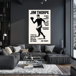 Celebrating Jim Thorpes Legacy Poster