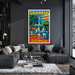 Savannah, Georgia Poster