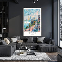Vibrant Ontario Poster PosterGoat