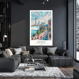 Vibrant Ontario Poster PosterGoat