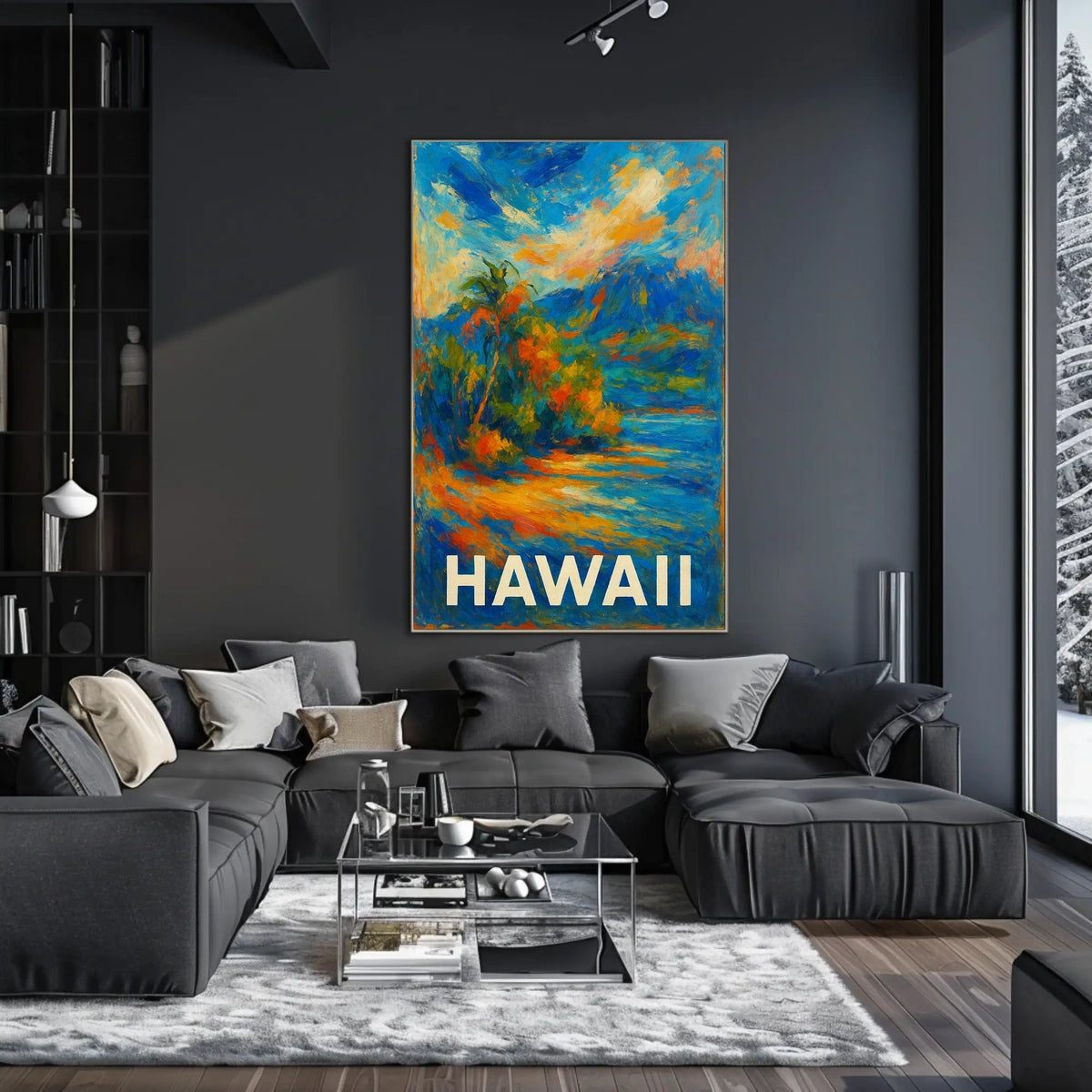 Tropical Paradise Hawaii Poster