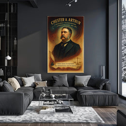 Chester A. Arthur A President Transforming Administration Poster PosterGoat