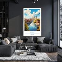 York Cityscape Poster