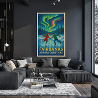 Fairbanks Aurora Poster