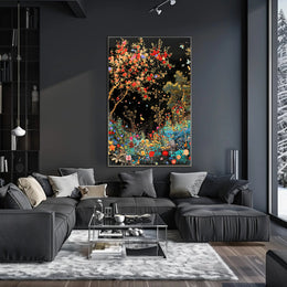 Enchanting Garden Scene: Cultural or Heritage Poster