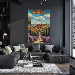 Picturesque Provence Village - Cultural or Heritage Poster