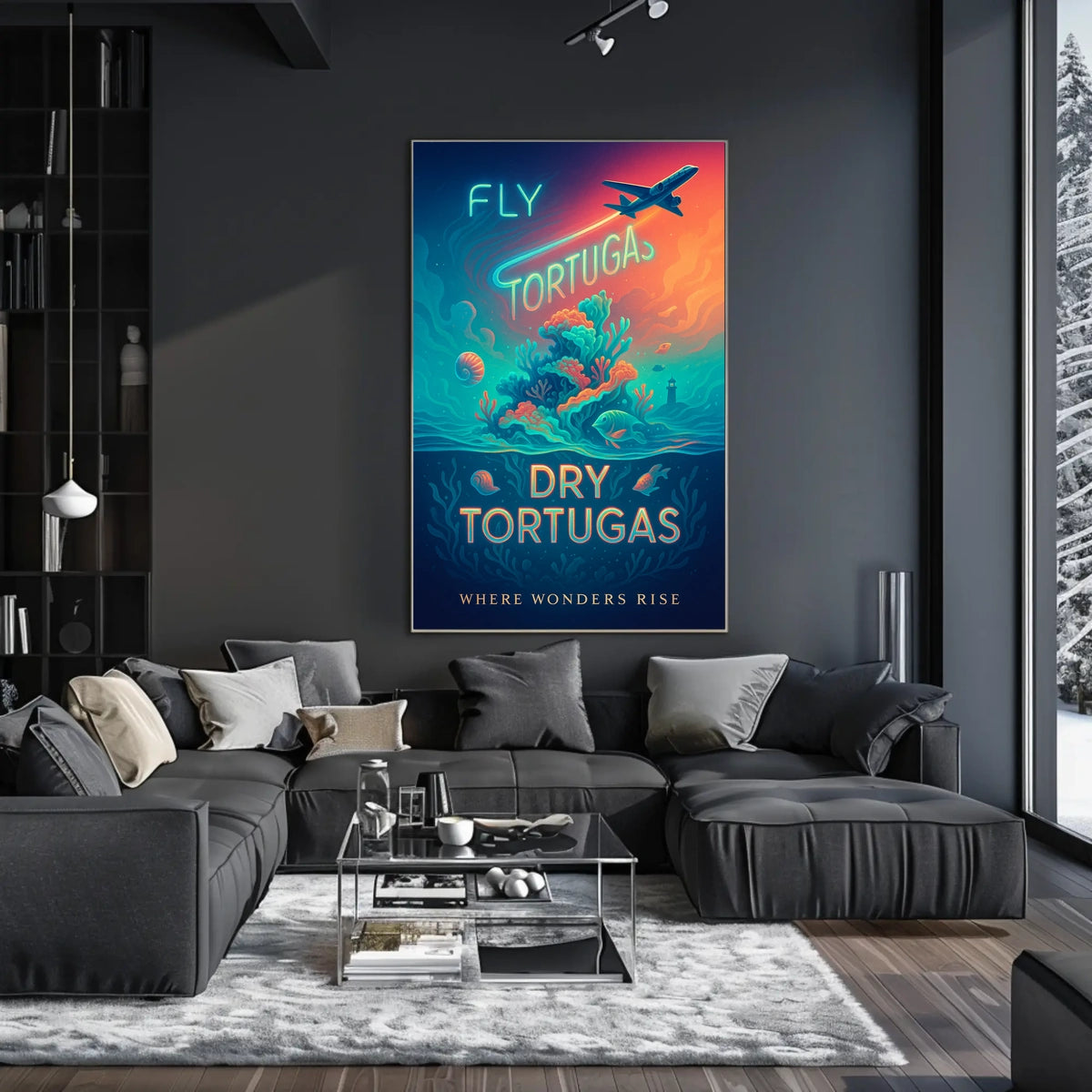 Fly to Dry Tortugas Poster