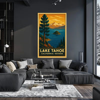 Lake Tahoe Scenic Poster