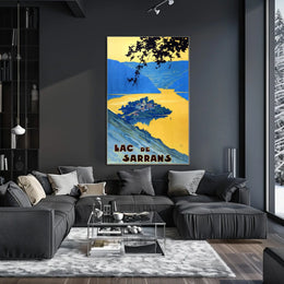 Lac De Sarrans Poster