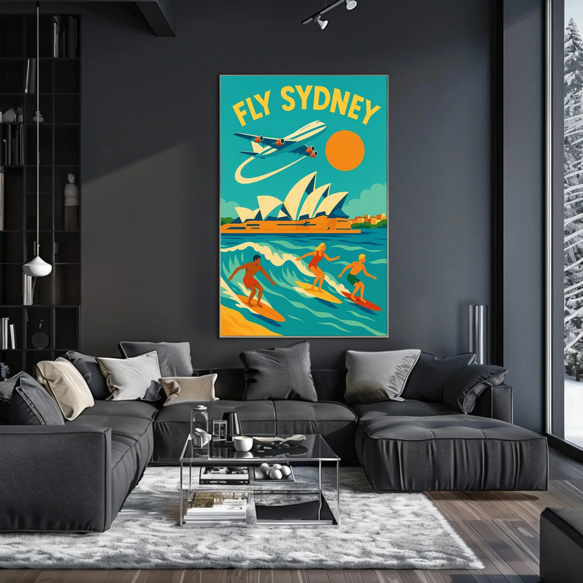 Sydney Adventure Travel Poster