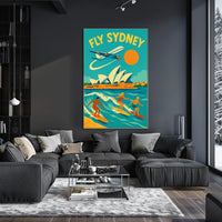 Sydney Adventure Travel Poster