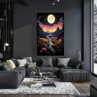 Moonlit Serenity Poster