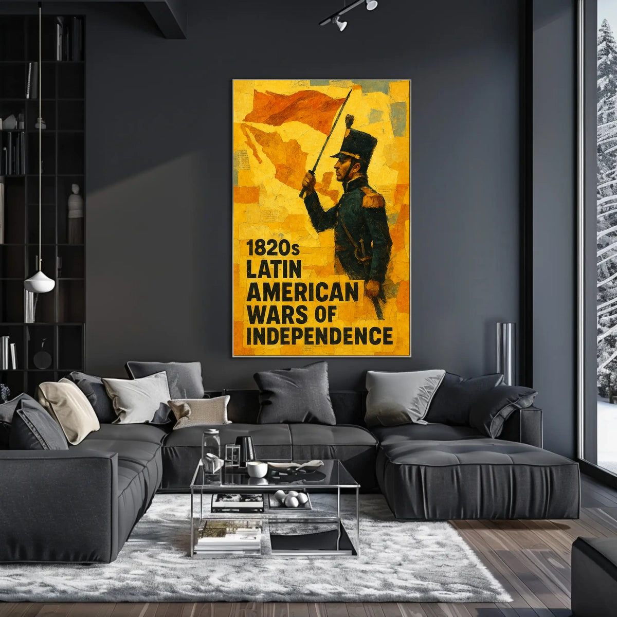 1820s Latin American Wars of Independence Poster