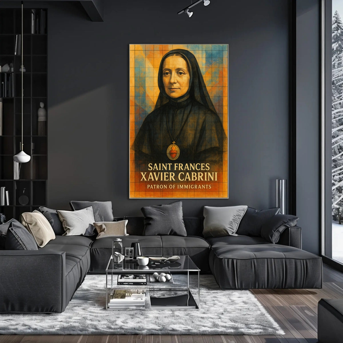 Saint Frances Xavier Cabrini Poster