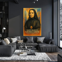Saint Frances Xavier Cabrini Poster