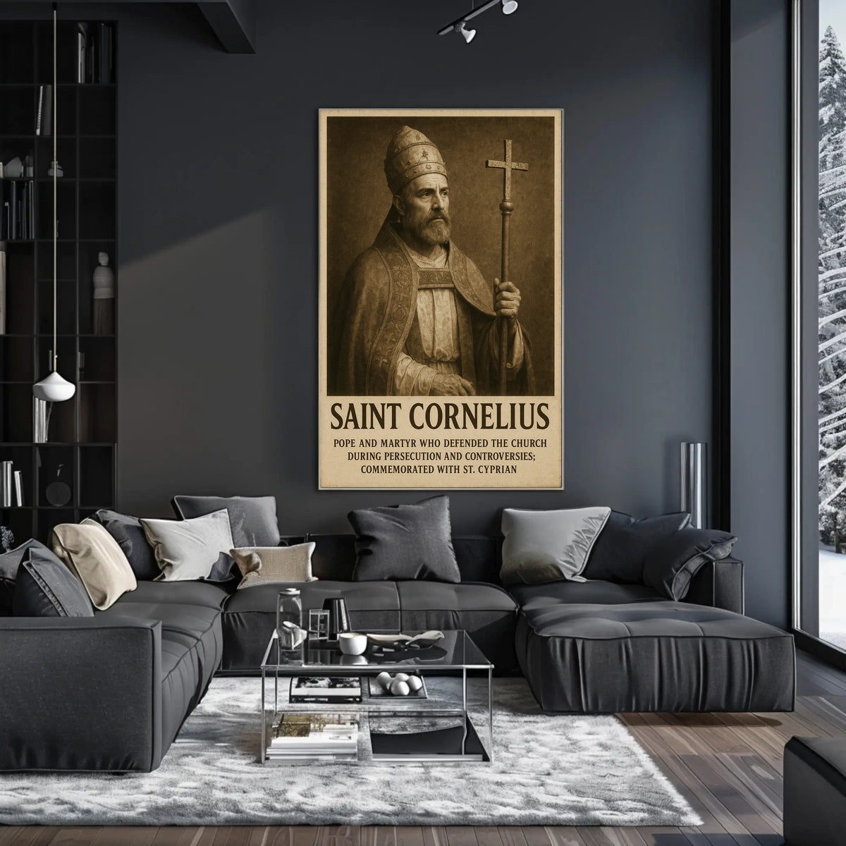 Saint Cornelius Pope And Martyr Poster