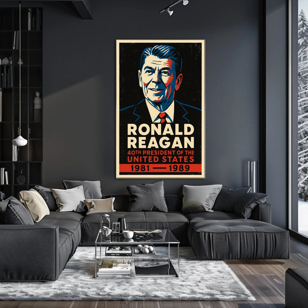 Ronald Reagan 40Th President Poster