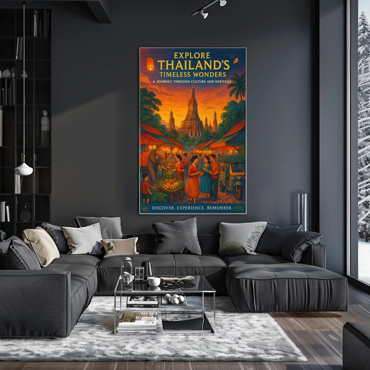 Explore Thailands Timeless Wonders Poster