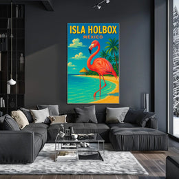 Isla Holbox Tropical Paradise Poster