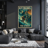 Kitzbühel, Austria The Streif Poster