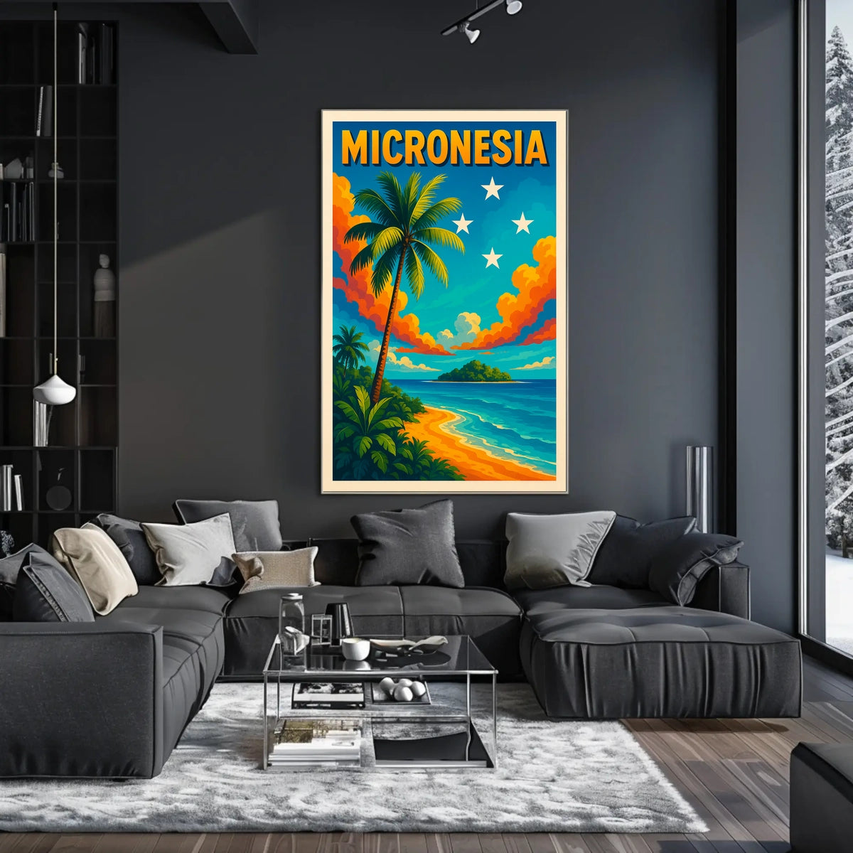 Micronesia Paradise Poster