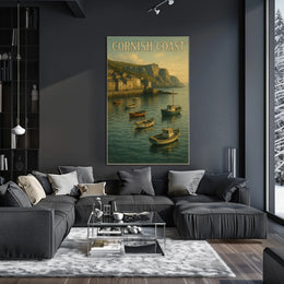 Cornish Coast Poster