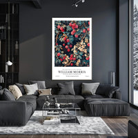 William Morris Cotton Prints Exhibition Poster