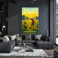 Rise with the Rooster Poster