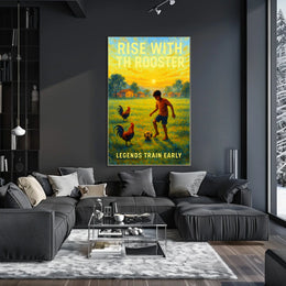 Rise with the Rooster Poster