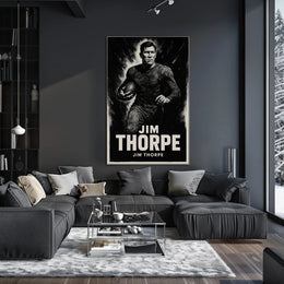 Jim Thorpe Legendary Athlete Poster