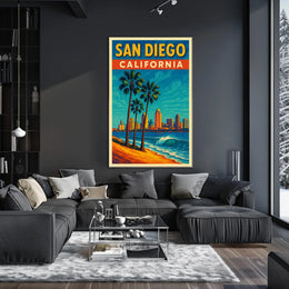 San Diego, California Poster