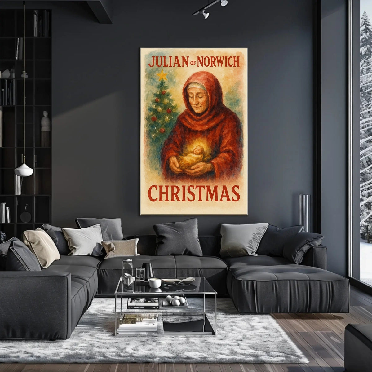 Julian of Norwich Christmas Cultural or Heritage Poster