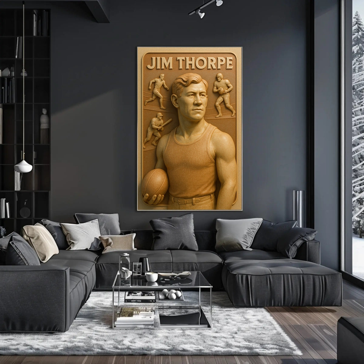 Jim Thorpe Tribute Poster