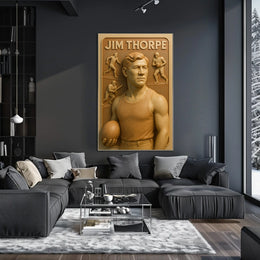 Jim Thorpe Tribute Poster