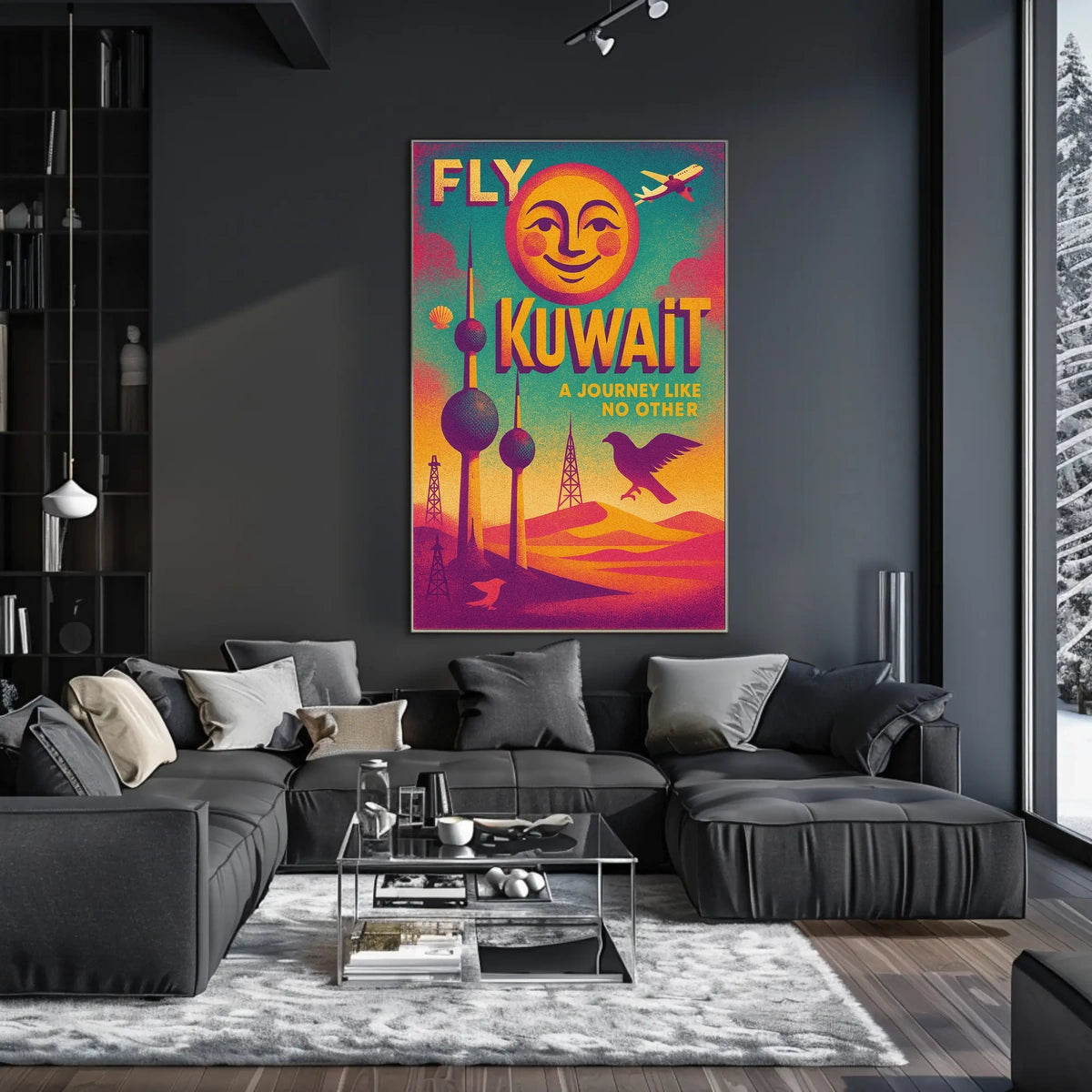 Fly Kuwait A Journey Like No Other Poster