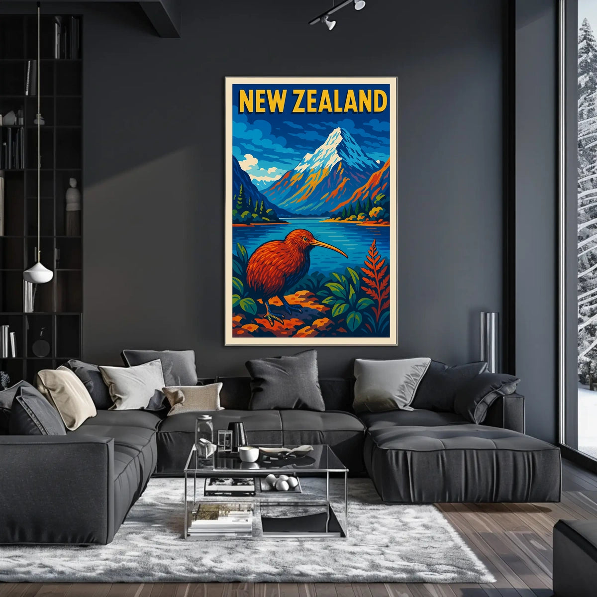 New Zealand Scenic Poster