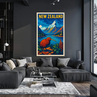 New Zealand Scenic Poster